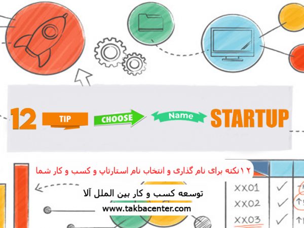 12 نکته برای نام گذاری و انتخاب نام استارتاپ و کسب وکار شما
