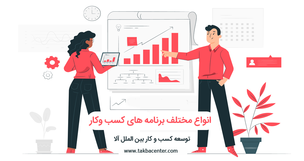 انواع مختلف برنامه های کسب ­و کار