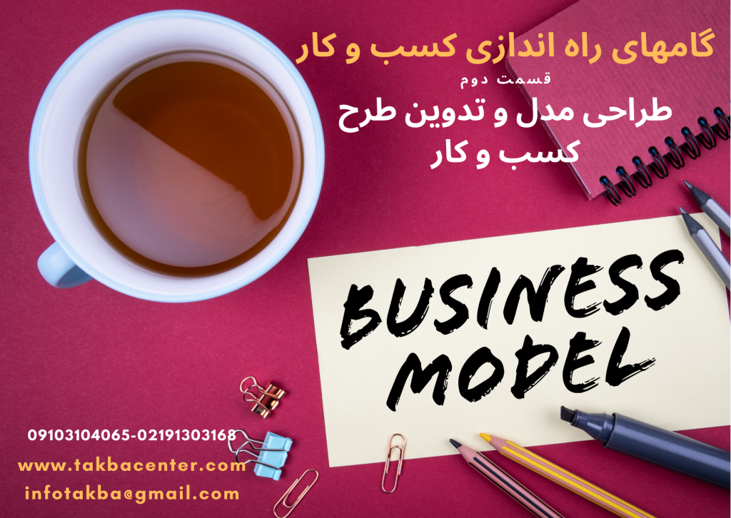 طراحی مدل و تدوین طرج کسب و کار